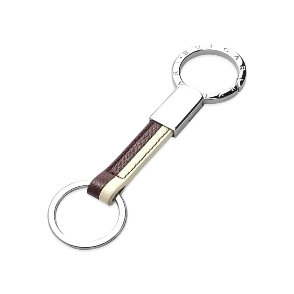 BVLGARI BVLGARI MAN Keyring "Bordeux"