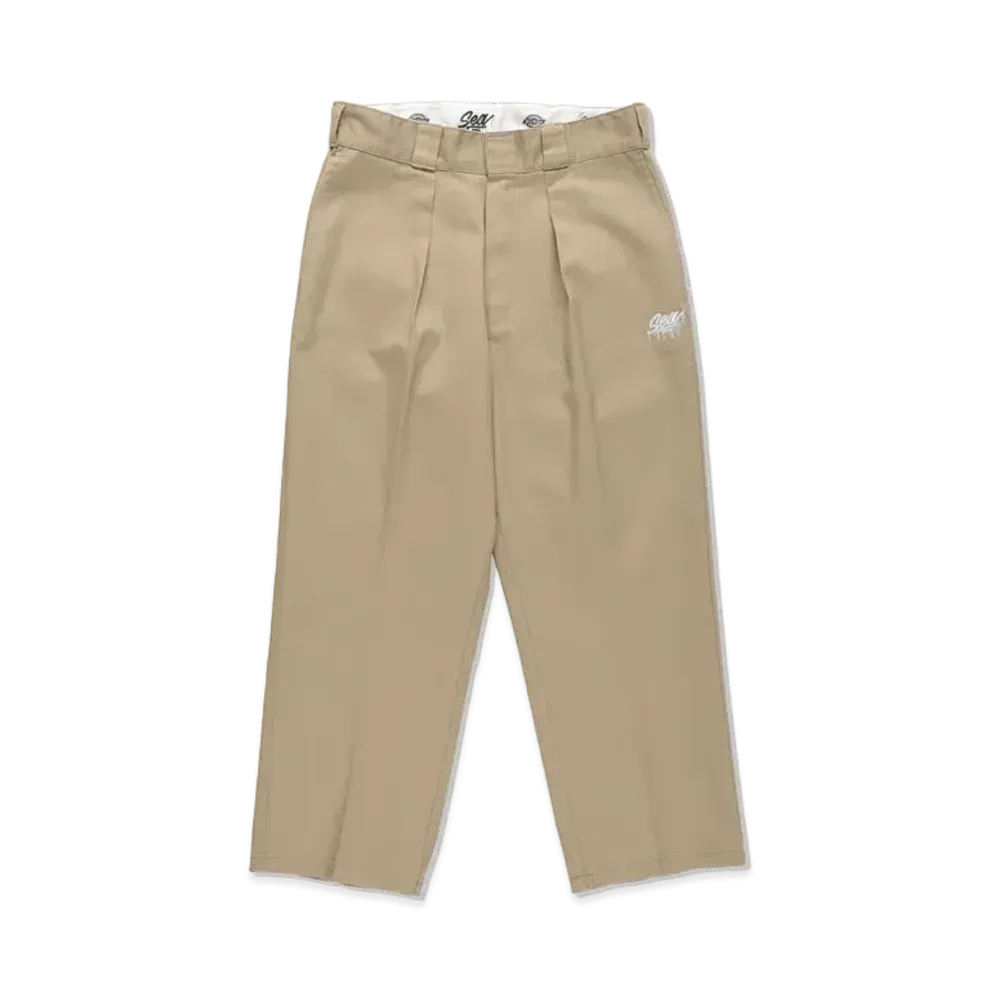 WIND AND SEA X IT'S A LIVING X DICKIES TUCK CHINO PT "Brown"