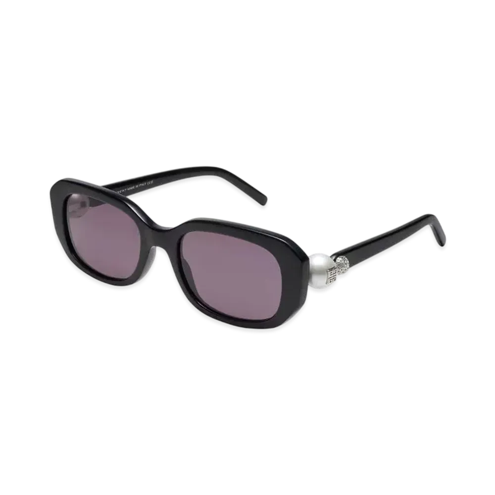 GIVENCHY 4G Pearl Sunglasses In Acetate With Crystals "Black"