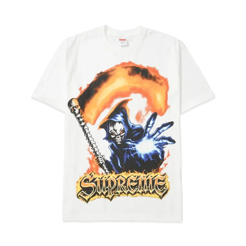 Supreme Grim Reaper Tee "White"