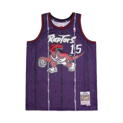 Mitchell&Ness NBA SWINGMAN ROAD JERSEY RAPTORS 98 VINCE CARTER "PURPLE"