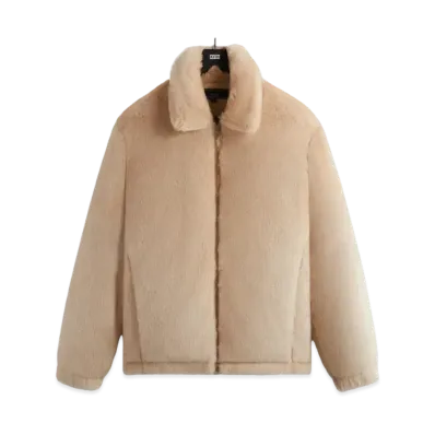 Kith Lloyd Faux Fur Coaches Jacket "Veil"