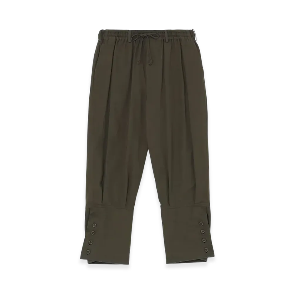S'YTE 20/Cotton Twill Hem-Switching Pants "Khaki"