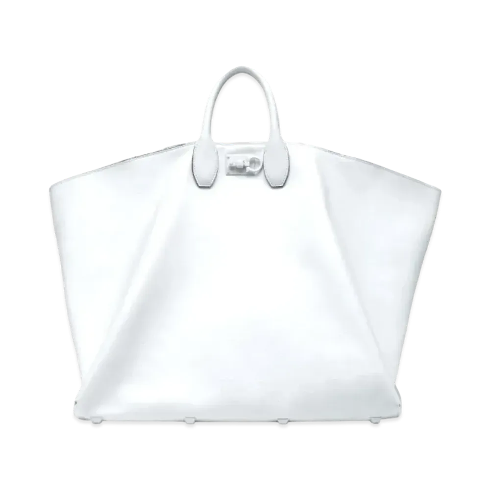 Salvatore Ferragamo Studio Tote Bag "White"