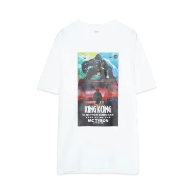 MC TYSON | KING KONG IN 武道館 \ T-Shirt "WHITE"