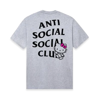 ANTI SOCIAL SOCIAL CLUB x Hello Kitty ASHKC Tee "Grey"