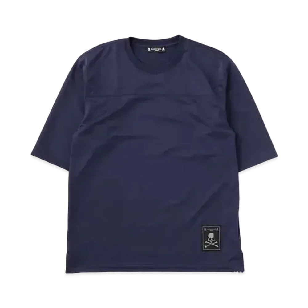 mastermind JAPAN Football Tee "Navy"