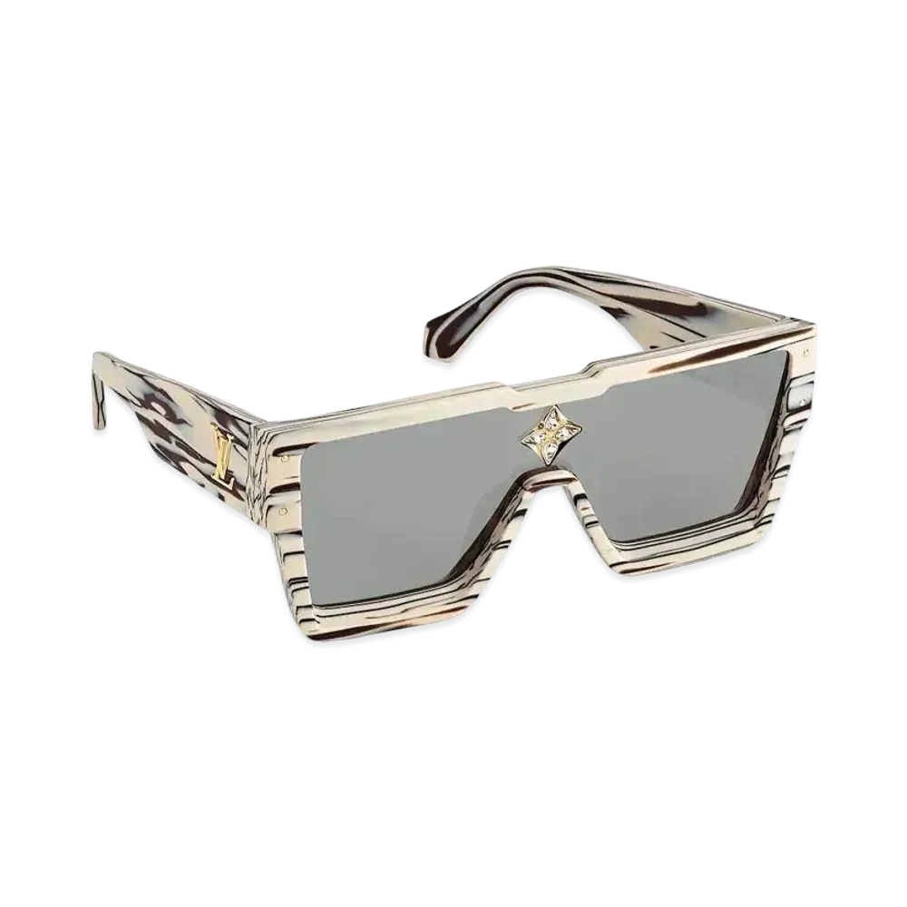 Louis Vuitton Cyclone Sunglasses "Beige"