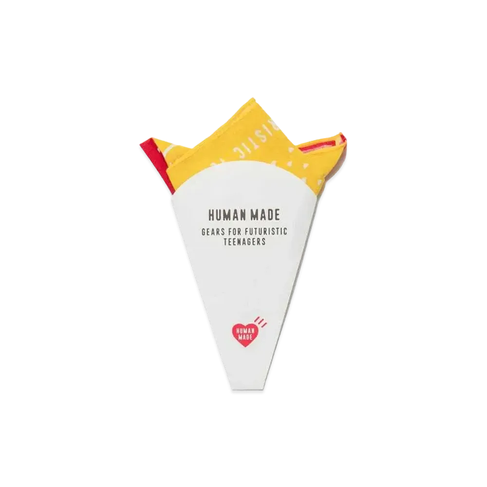 HUMAN MADE MONTHLY BANDANA MARCH "Yellow"