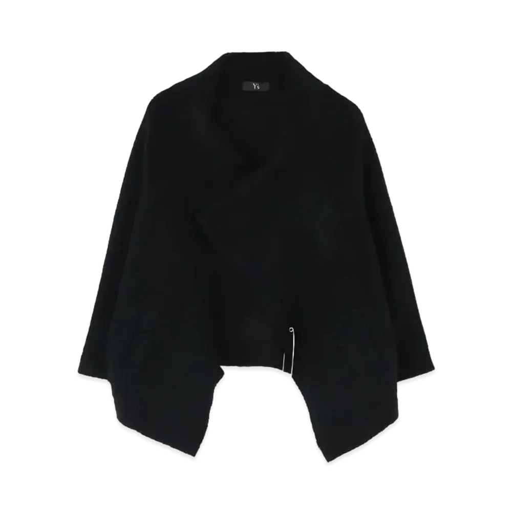 Yohji Yamamoto Y's PILE PIN BLOUSON "Black"
