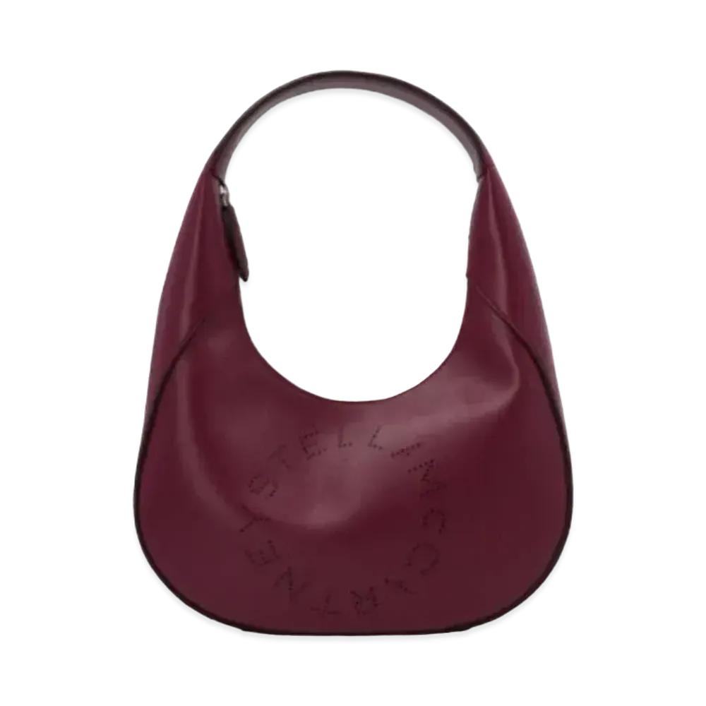 Stella McCartney Small Stella Logo Shoulder Bag "Violet"