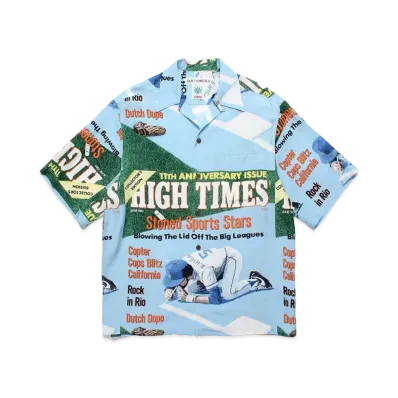 WACKO MARIA High Times / Hawaiian Shirt "Blue"