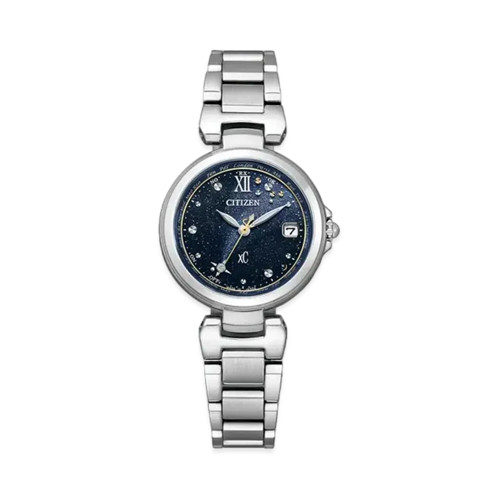 CITIZEN XC Basic Collection Limited Model 1300 "Blue/Black/Silver/Gold" EC1030-76E