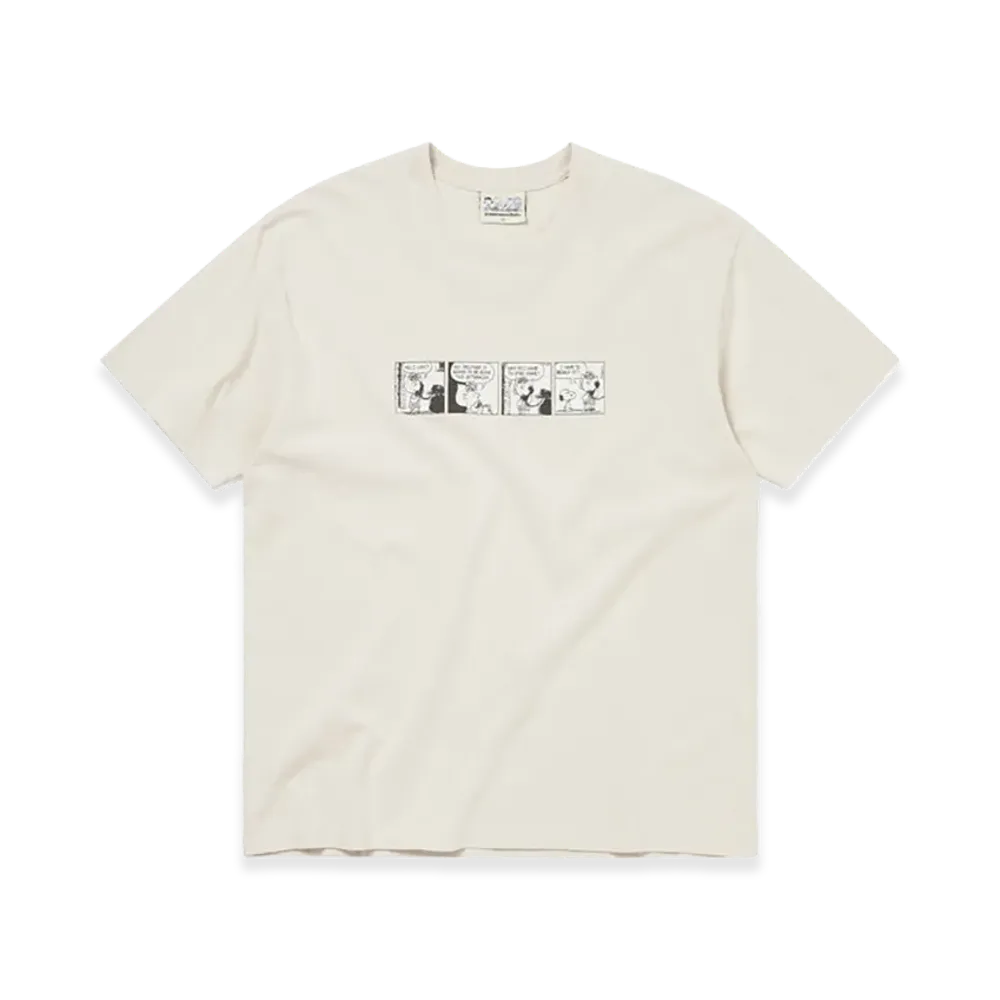 thisisneverthat x PEANUTS Comic Strip Tee "Natural"