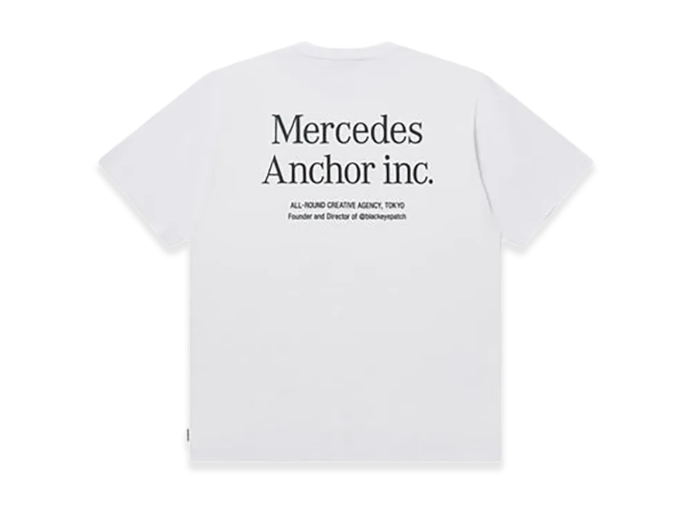 Mercedes Anchor inc. Logo Tee "White"