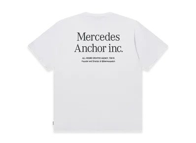 Mercedes Anchor inc. Logo Tee "White"