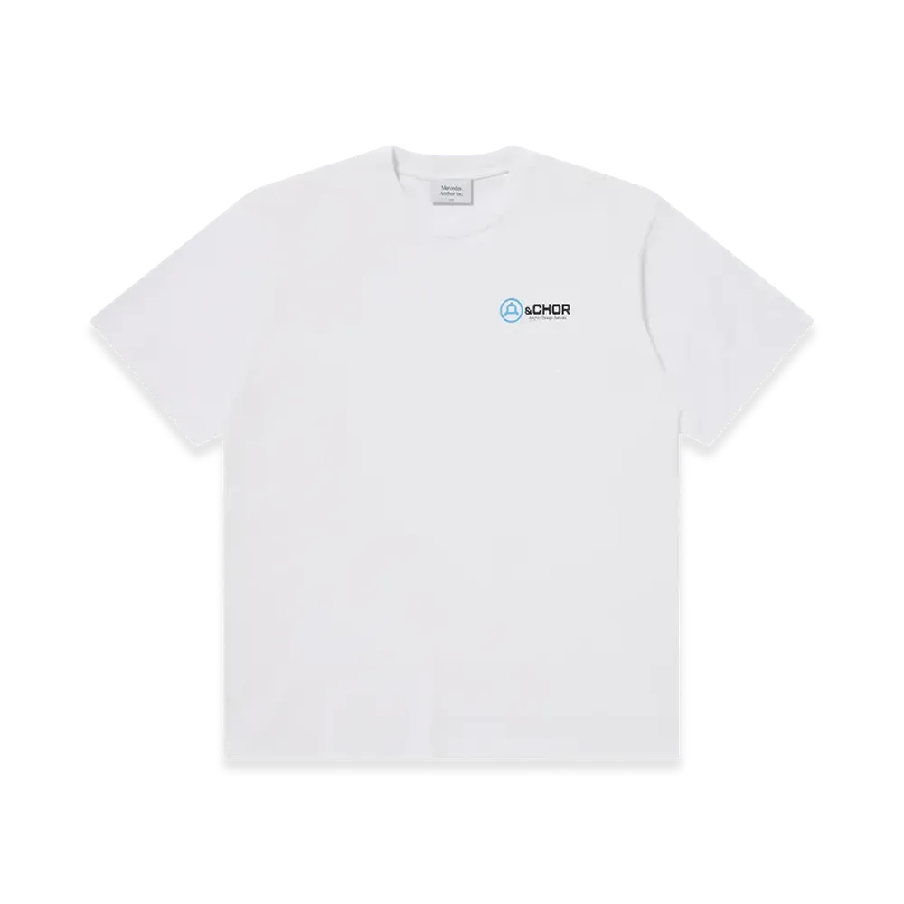 Mercedes Anchor inc. A&Chor Logo Tee "White"