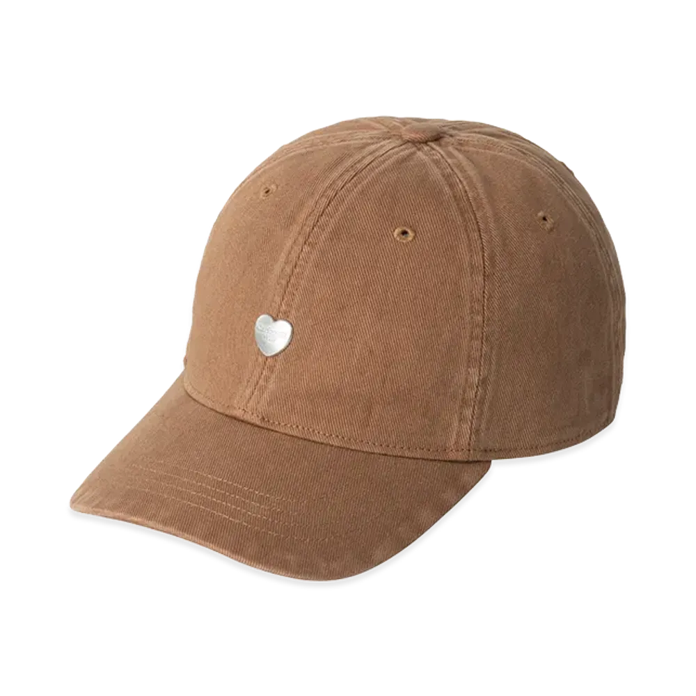 Carhartt WIP Heart Metal Cap "Hamilton Brown/Silver"