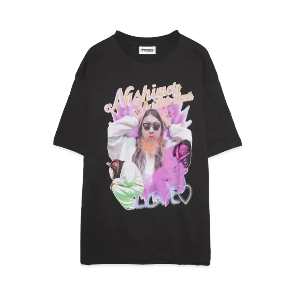 NISHIMOTO IS THE MOUTH GAL S/S TEE "BLACK"