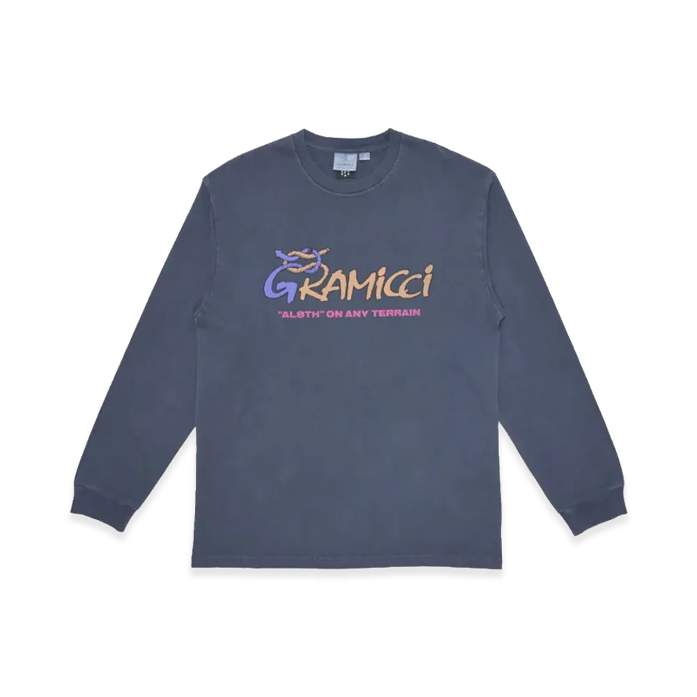 GRAMICCI x ALWAYTH AL8TH Graphic L/S T-Shirt "Blue"
