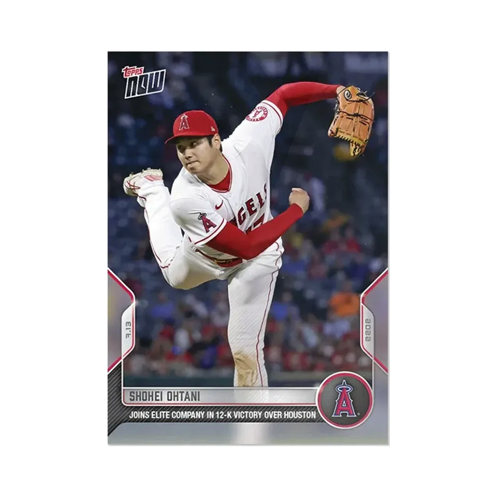 大谷翔平 [525](2022 MLB トップスナウ JPカード)