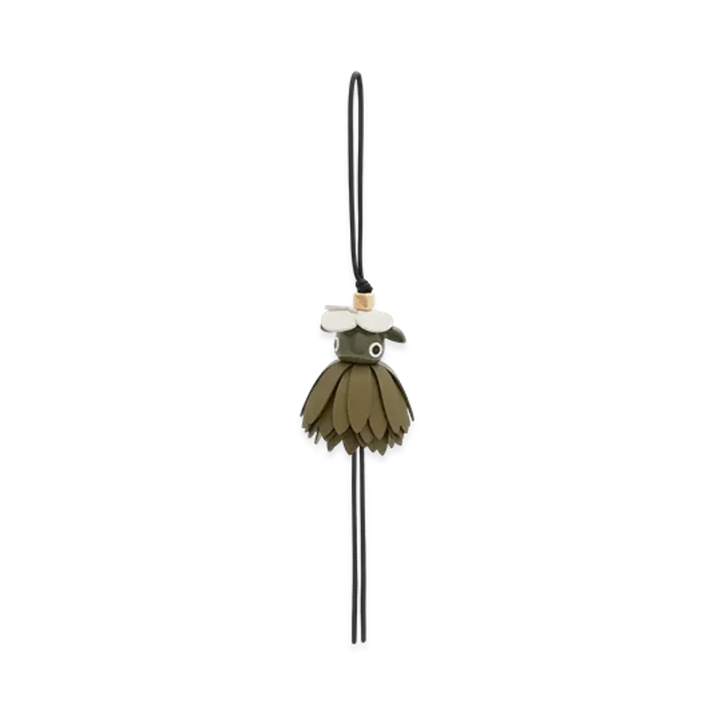 LOEWE Fragaria Puzzle Charm "Black/Green"