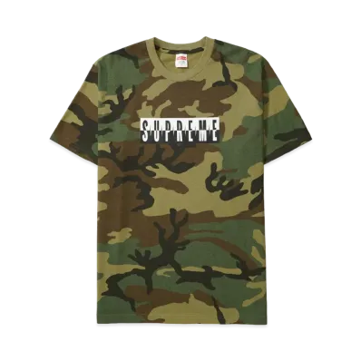 Supreme Split Tee "Camo"