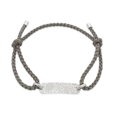 GARNI Vine String Bracelet "GRAY"