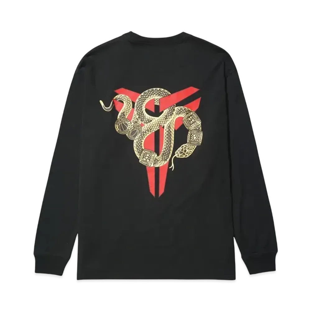Nike Kobe Year of Mamba Men's Max 90 Long Sleeve Tee "Black" IB0242-010