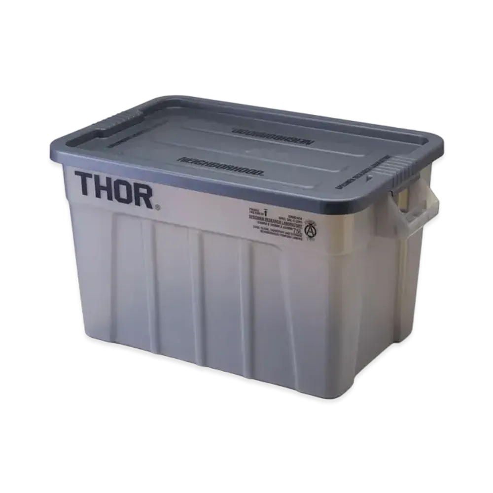 NEIGHBORHOOD SRL THOR 75 / P-TOTES CONTAINER "Grey"