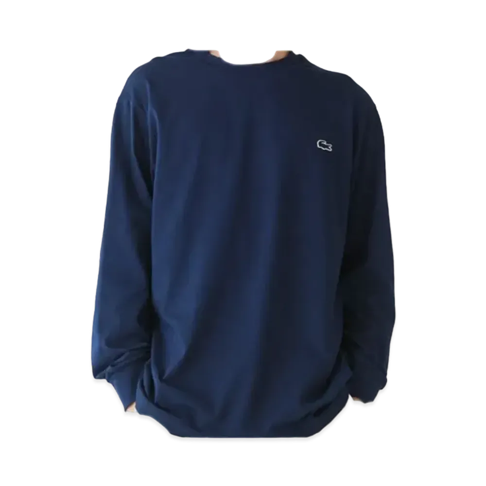 LACOSTE Basic Long Sleeve T-Shirt "Navy"