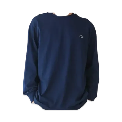 LACOSTE Basic Long Sleeve T-Shirt "Navy"