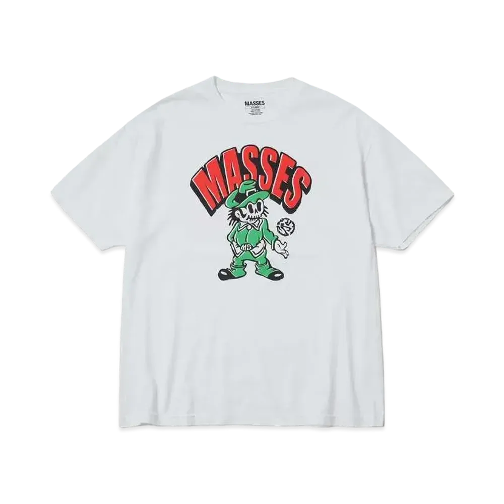 MASSES T-SHIRT STEAL THE BALL "WHITE"