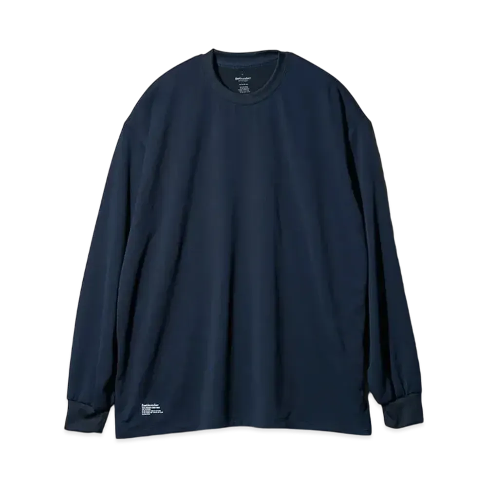 FreshService 2-Pack Tech Smooth L/S Crew Neck "Navy"