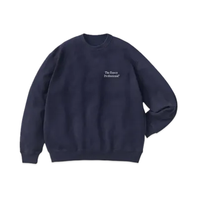 ENNOY Professional Crew Sweat "Navy/White" 25SS
