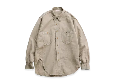 NICENESS Elmes Articulated Shirt "Khaki Brown"