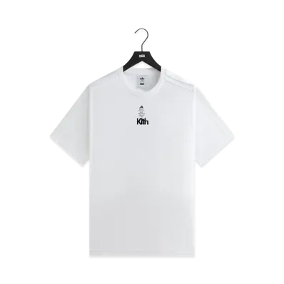 Kith x adidas Football Short Sleeve Tee "White"