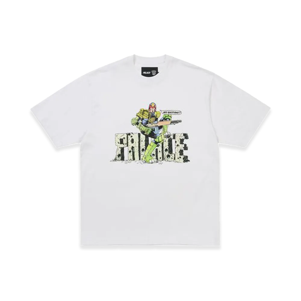 PALACE Judge Dredd T-Shirt "White"