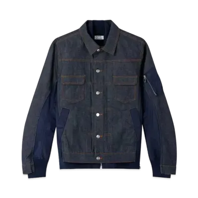 sacai x A.P.C. BLOUSON EIMI "Dark Navy"
