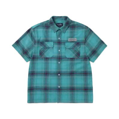 thisisneverthat Ombre Check S/S Shirt "Green"