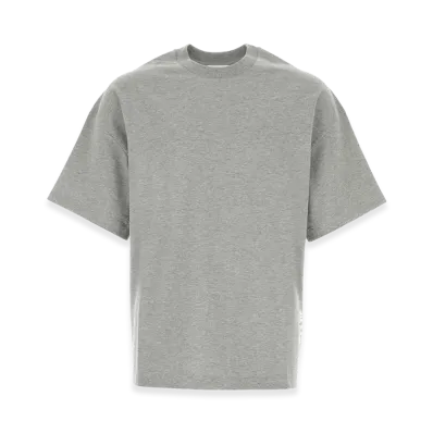Jil Sander Cotton T-Shirt "Gray"