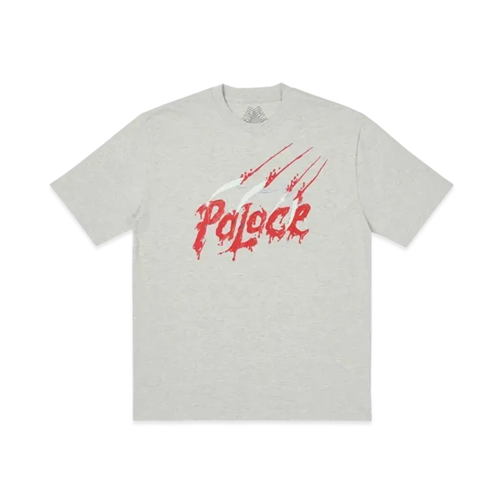 PALACE Scratchy T-Shirt "Gray Marl"