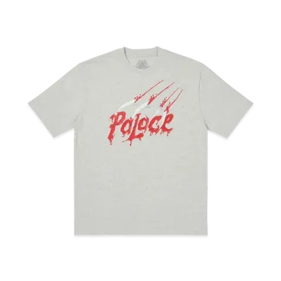 PALACE Scratchy T-Shirt "Gray Marl"