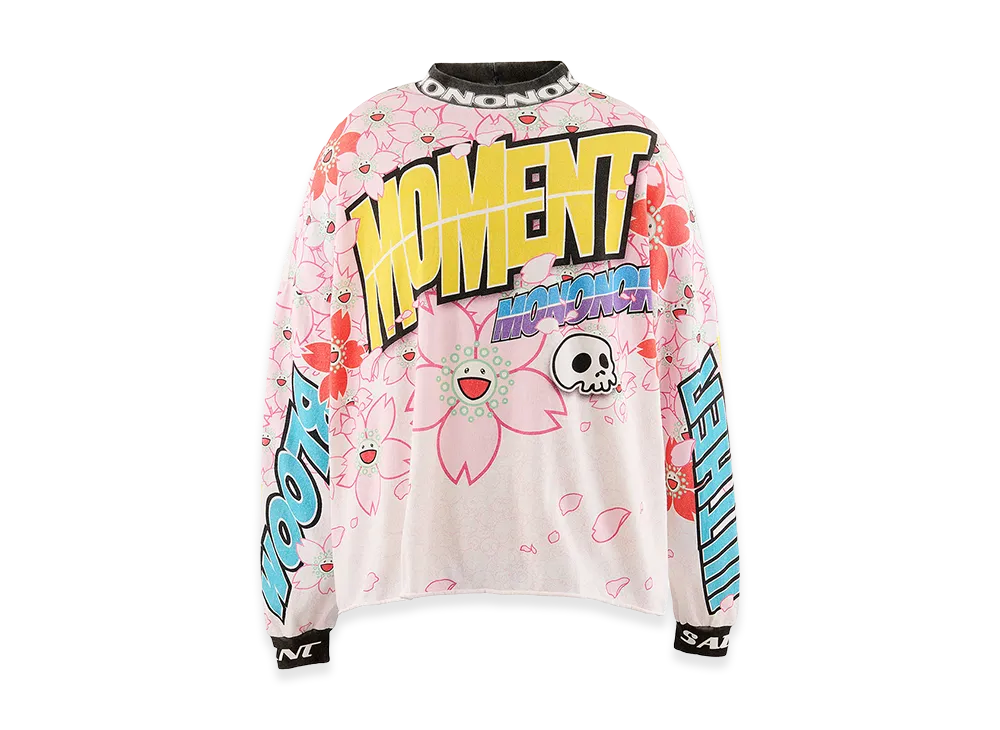 mononoke made LS T-Shirt Wide/Sakura "White"