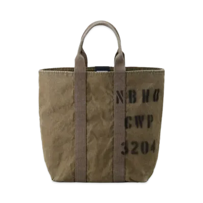 NEIGHBORHOOD Canvas Tote Bag "Olive Drab"