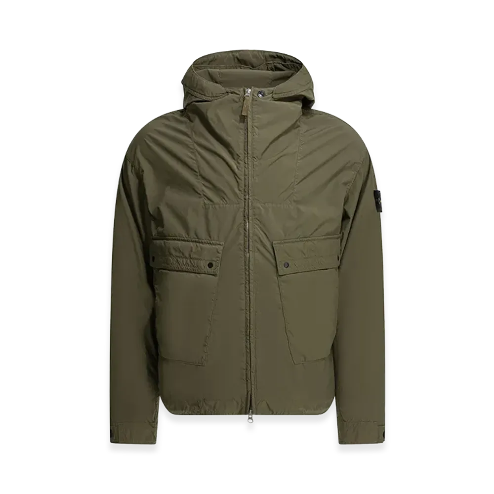 Stone Island Hooded Jacket "Green"