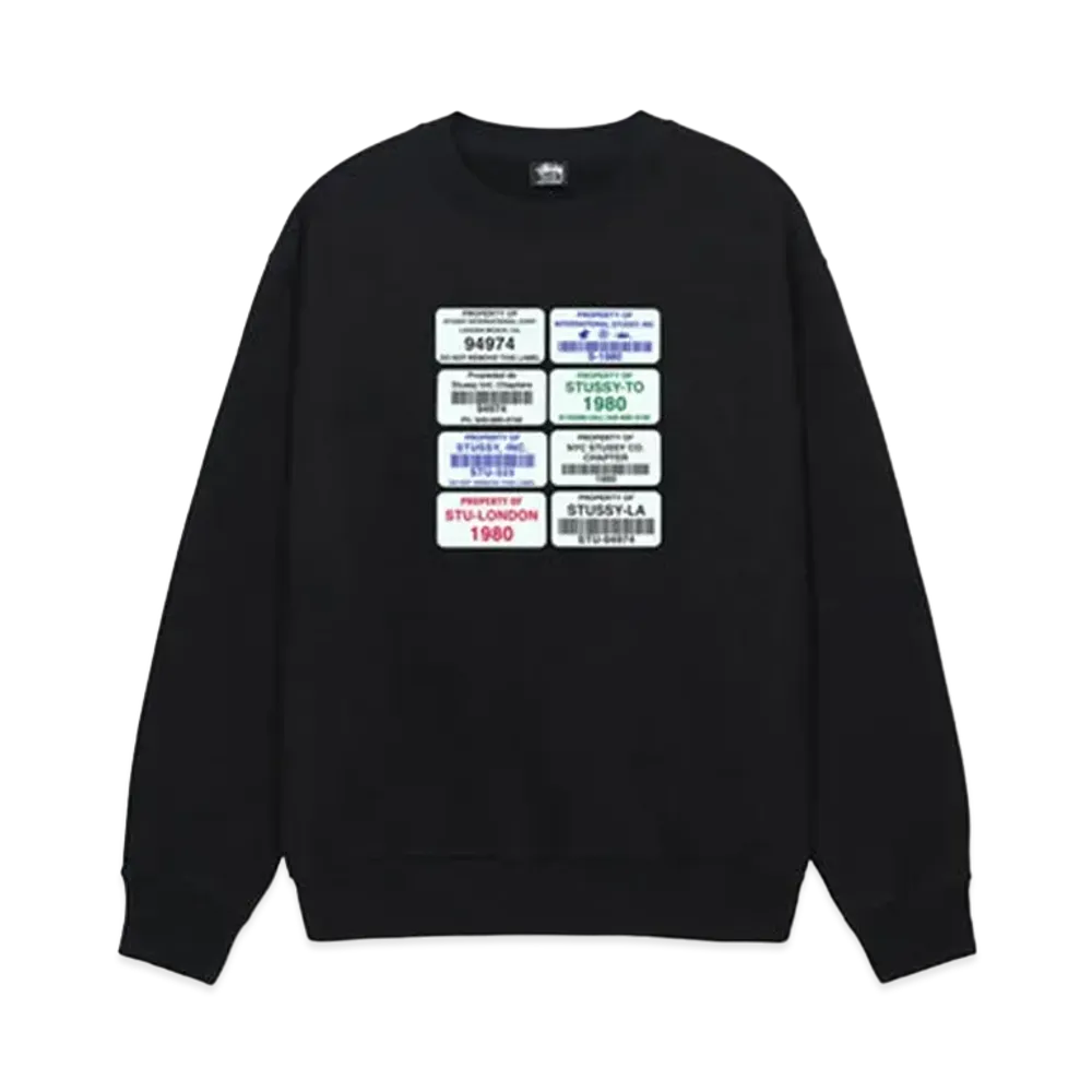 Stussy Codes Crew "Black"