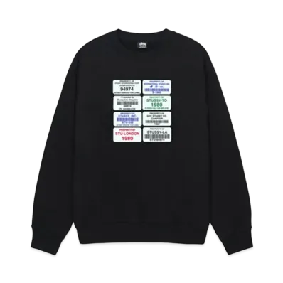 Stussy Codes Crew "Black"