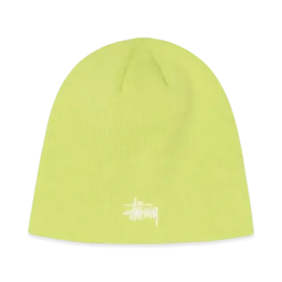Stussy Basic Stussy Skullcap "Lime Green"