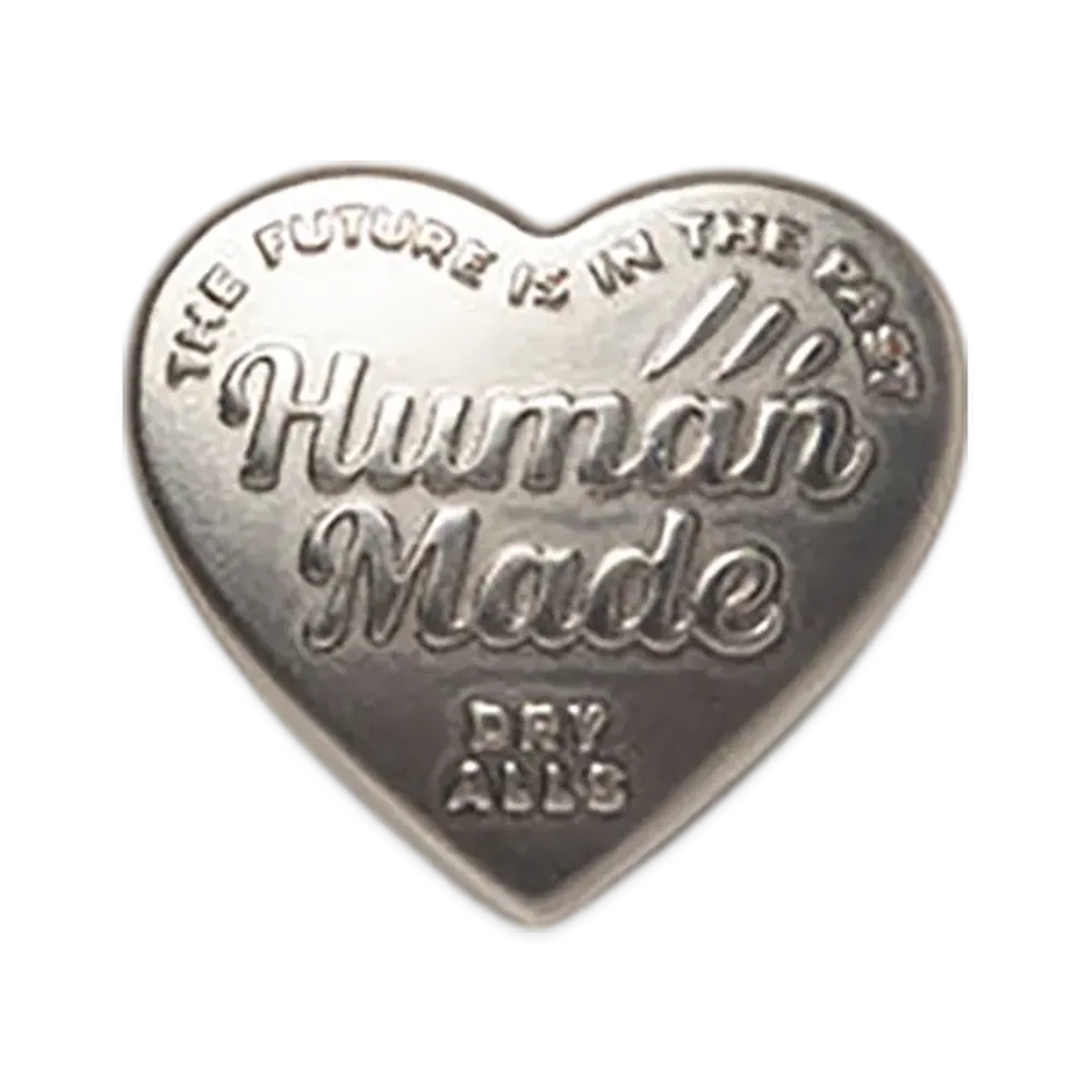 HUMAN MADE Heart Pins "Silver"